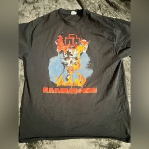 Rammstein tour tee 2010 size XL